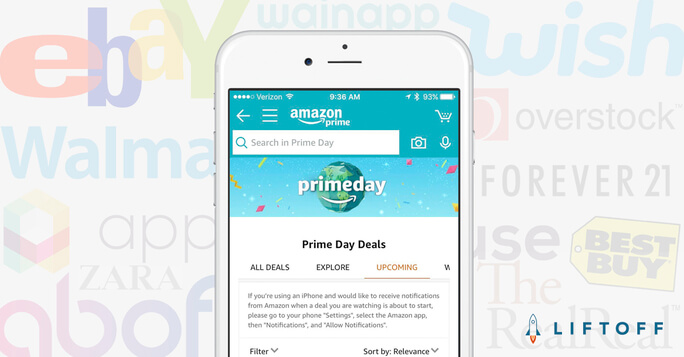 Amazon Prime Day Was Great for Amazon, But What About Other Mobile Shopping Apps?