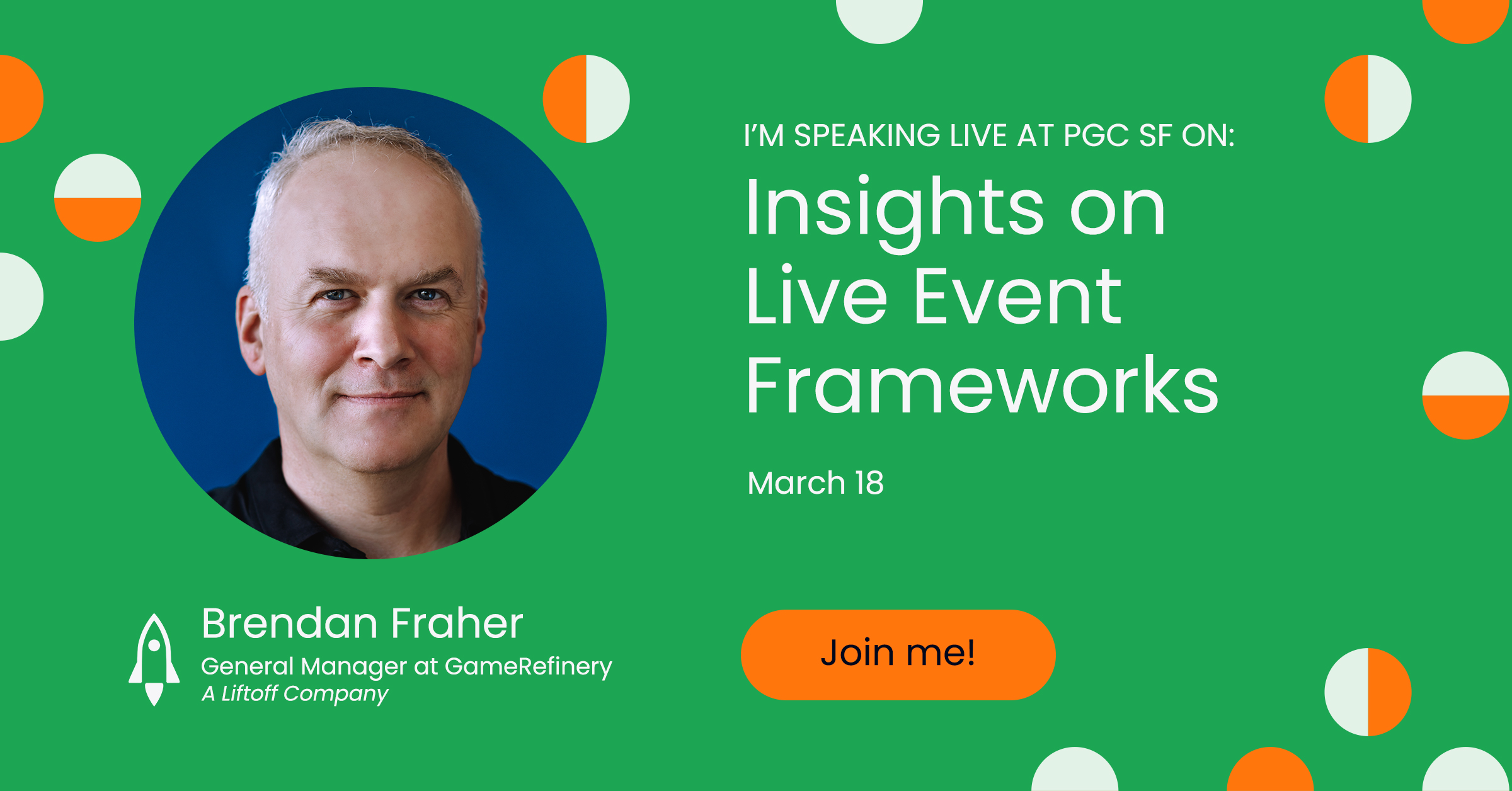 Insights on Live Event Frameworks at PGC SF 2024